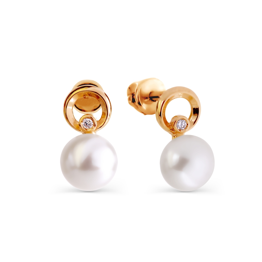 Серьги с жемчугом и фианитами Линии Любви, Серьги Т108026315-01
Серьги с жемчугом и фианитами Линии Любви, Серьги Т108026315-01