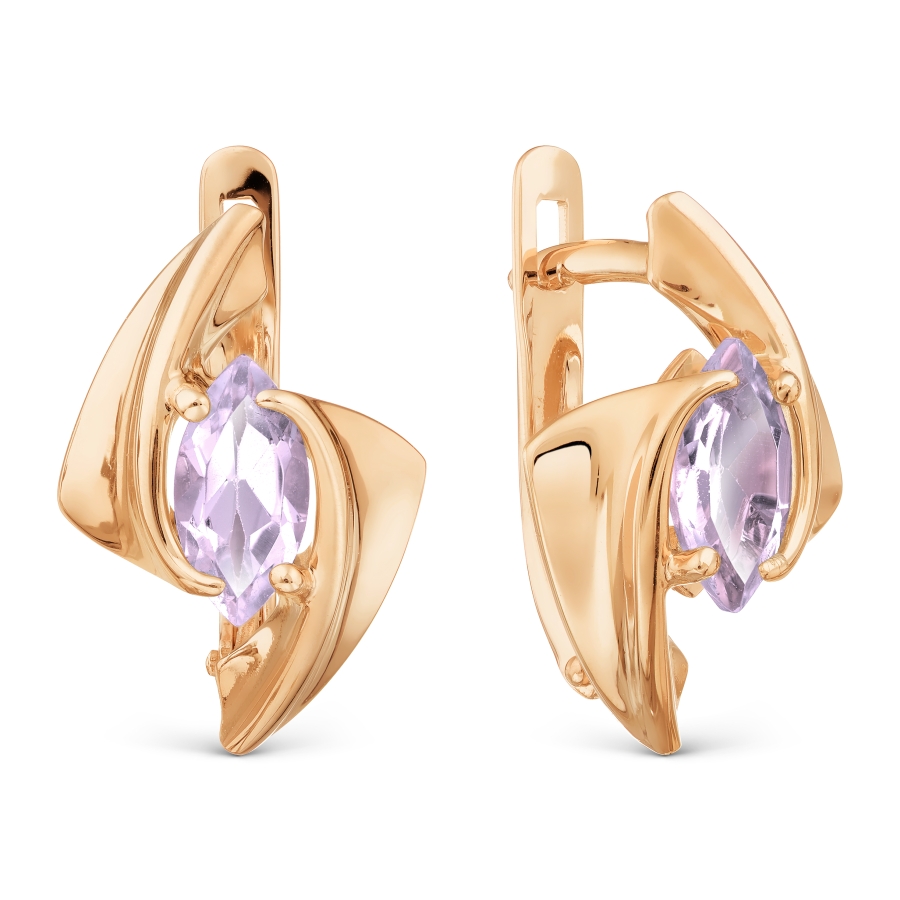 Серьги с аметистами Линии Любви, Серьги Т101029667
Серьги с аметистами Линии Любви, Серьги Т101029667