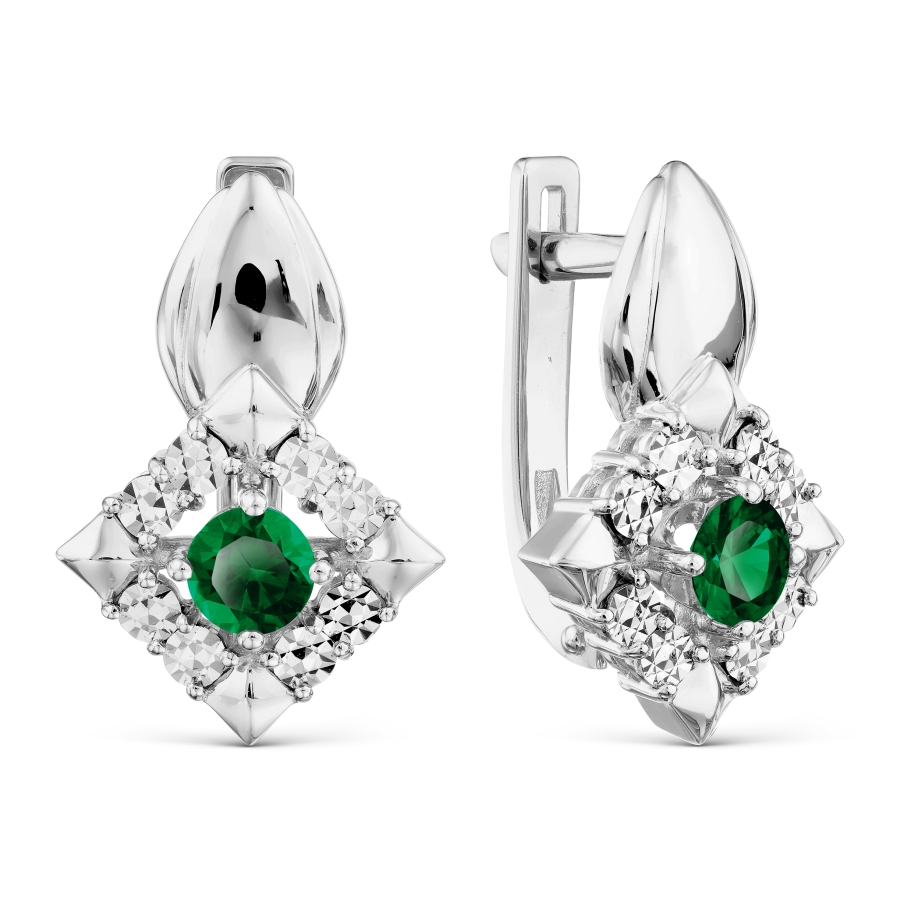 Серьги с изумрудами Линии Любви
Серьги с изумрудами Линии Любви