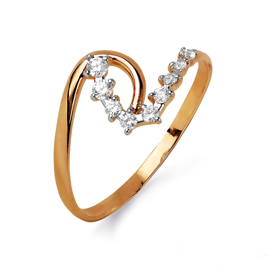 Кольцо с фианитами Линии Любви, Кольцо Т242015703
Кольцо с фианитами Линии Любви, Кольцо Т242015703