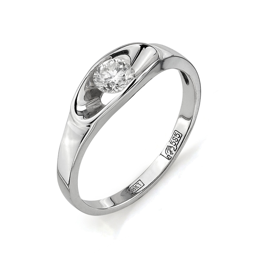 Кольцо с бриллиантом Линии Любви, Кольцо Т301011883 
Кольцо с бриллиантом Линии Любви, Кольцо Т301011883