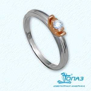 Кольцо с фианитом Линии Любви
Кольцо с фианитом Линии Любви