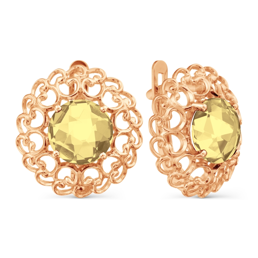 Серьги с цитринами Линии Любви, Серьги Т101028833
Серьги с цитринами Линии Любви, Серьги Т101028833