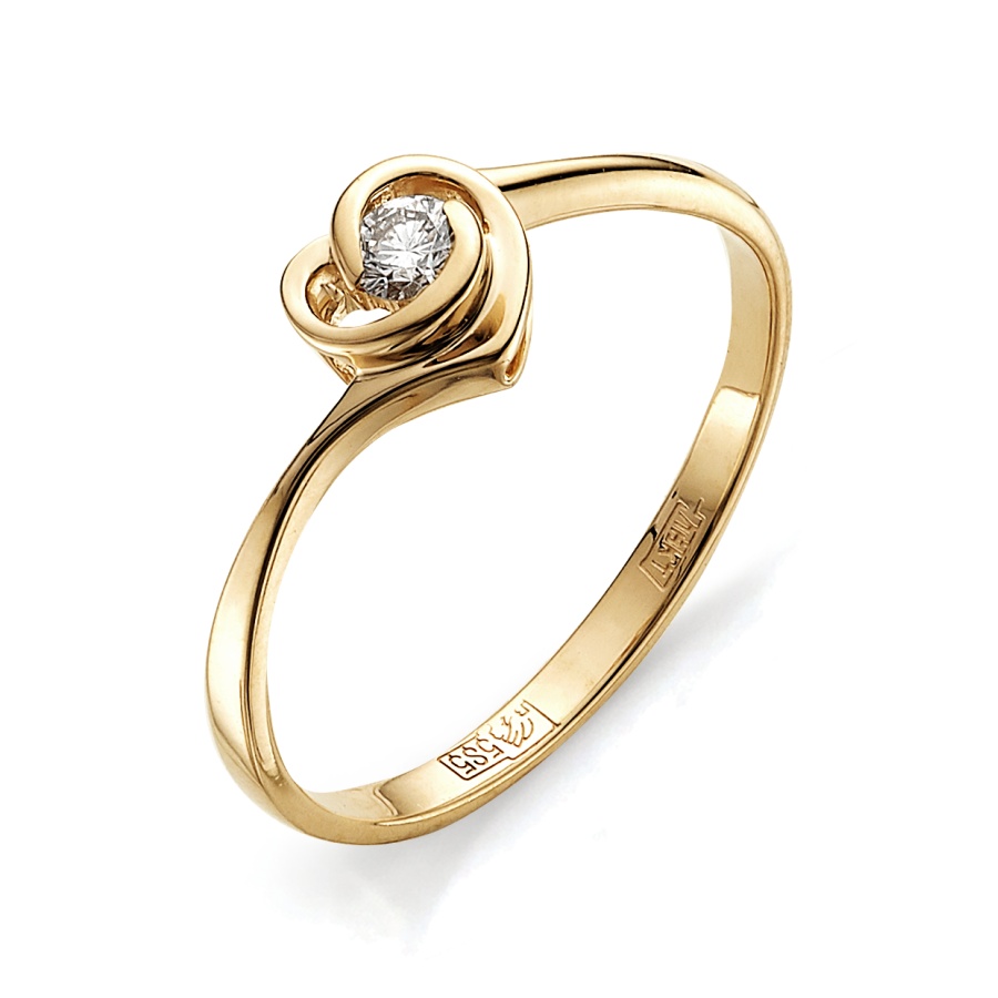 Кольцо с бриллиантом Линии Любви, Кольцо Т101011604
Кольцо с бриллиантом Линии Любви, Кольцо Т101011604