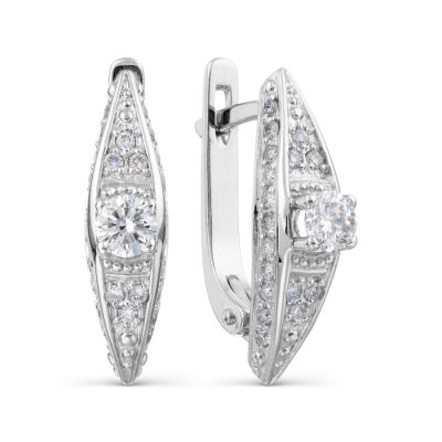 Серьги с бриллиантами Линии Любви, Серьги Т301021187
Серьги с бриллиантами Линии Любви, Серьги Т301021187