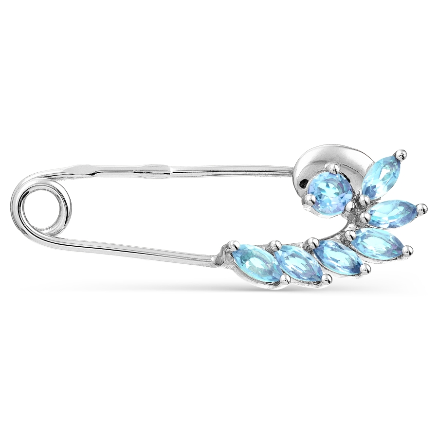 Брошь с топазами Линии Любви, Брошь Т30109211
Брошь с топазами Линии Любви, Брошь Т30109211