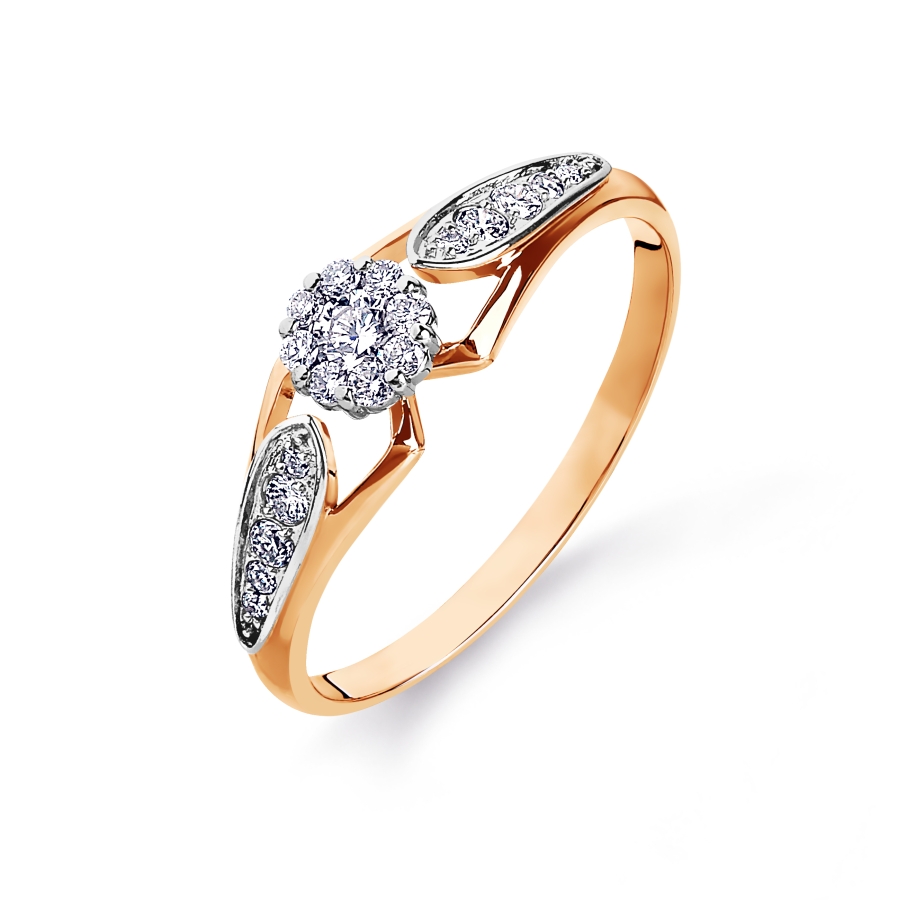 Кольцо с бриллиантами Линии Любви, Кольцо Т131015112
Кольцо с бриллиантами Линии Любви, Кольцо Т131015112