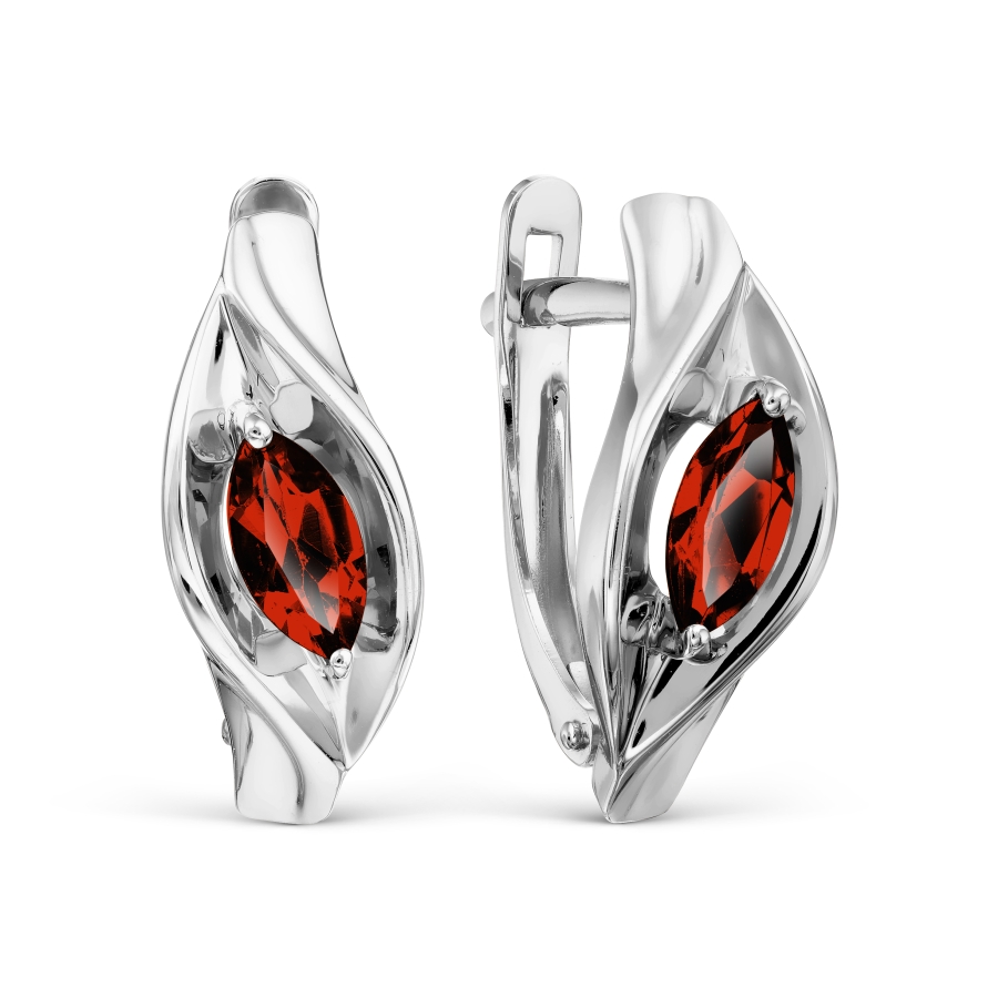 Серьги с гранатами Линии Любви
Серьги с гранатами Линии Любви