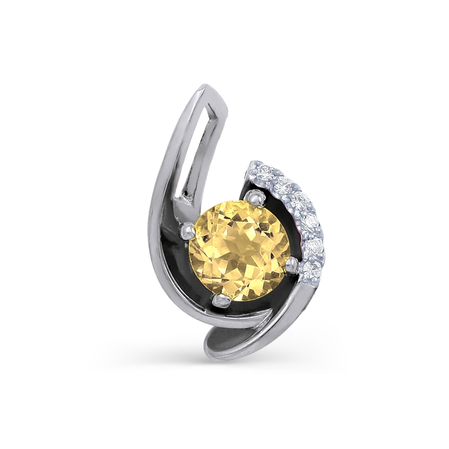 Подвеска с цитрином и фианитами Линии Любви, Подвески и кулоны Т333031306
Подвеска с цитрином и фианитами Линии Любви, Подвески и кулоны Т333031306