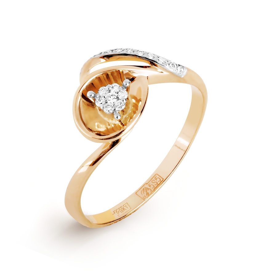 Кольцо с бриллиантами Линии Любви, Кольцо Т131017001
Кольцо с бриллиантами Линии Любви, Кольцо Т131017001