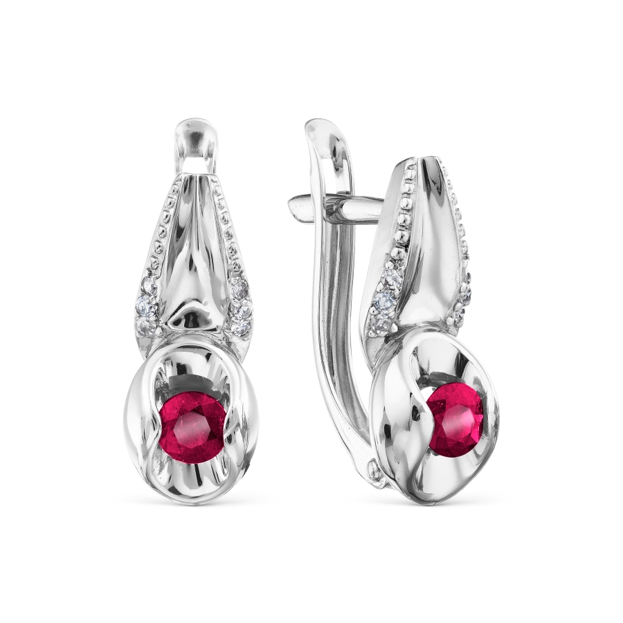 Серьги с рубинами и бриллиантами Линии Любви, Серьги Т306029758-02
Серьги с рубинами и бриллиантами Линии Любви, Серьги Т306029758-02