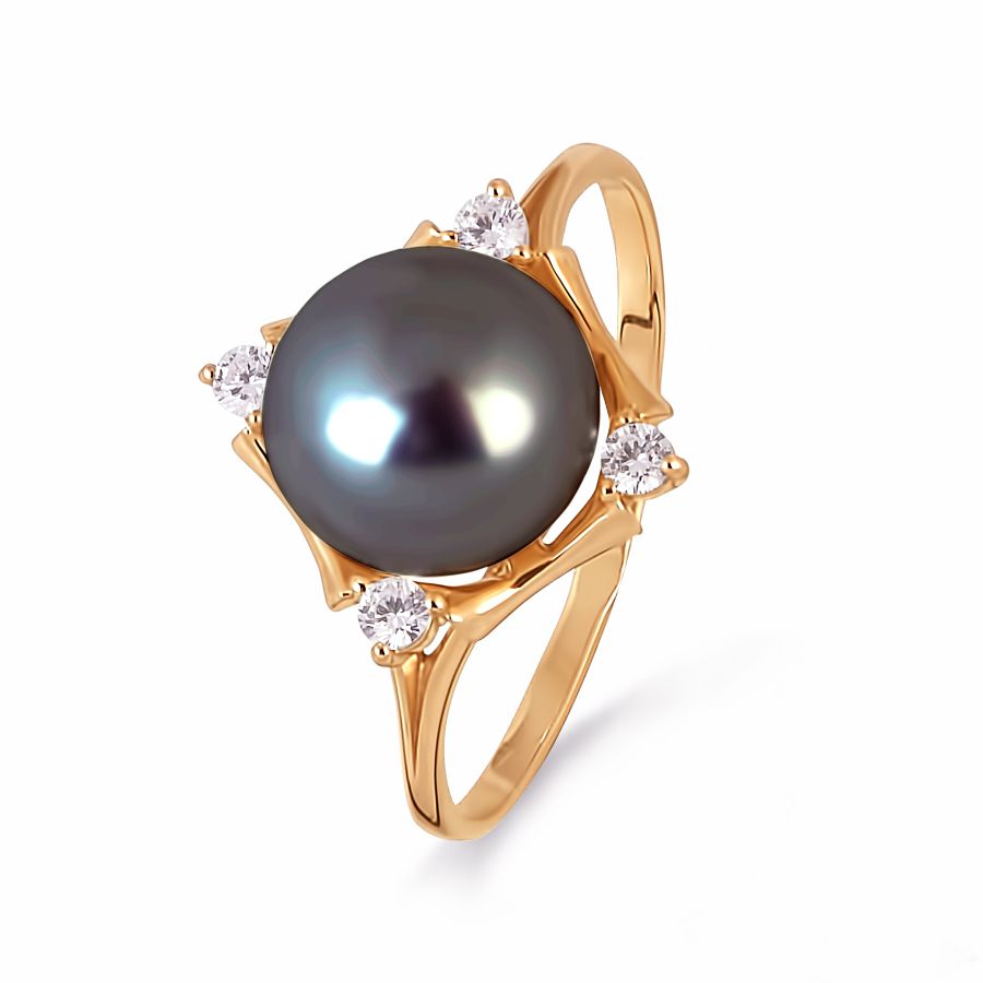 Кольцо с жемчугом и фианитами Линии Любви, Кольцо Т108013552
Кольцо с жемчугом и фианитами Линии Любви, Кольцо Т108013552