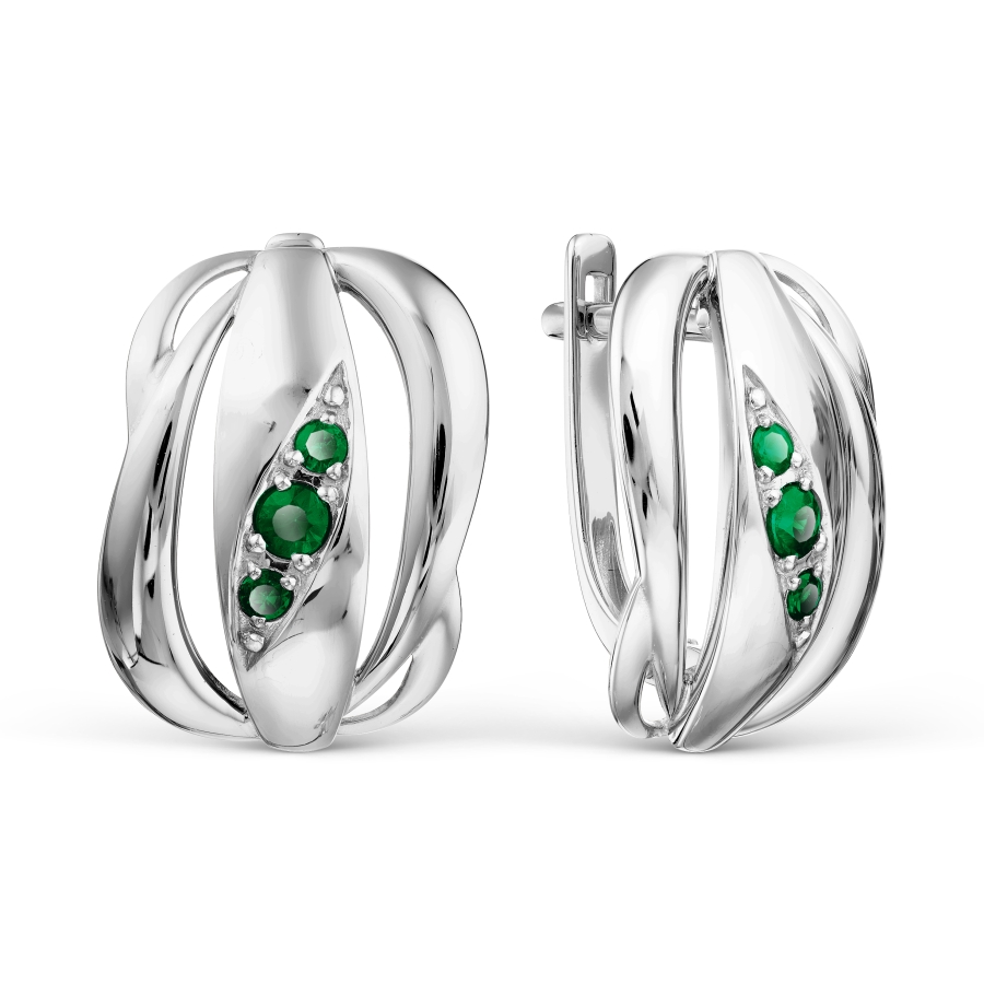 Серьги с изумрудами Линии Любви, Серьги Т331028639
Серьги с изумрудами Линии Любви, Серьги Т331028639