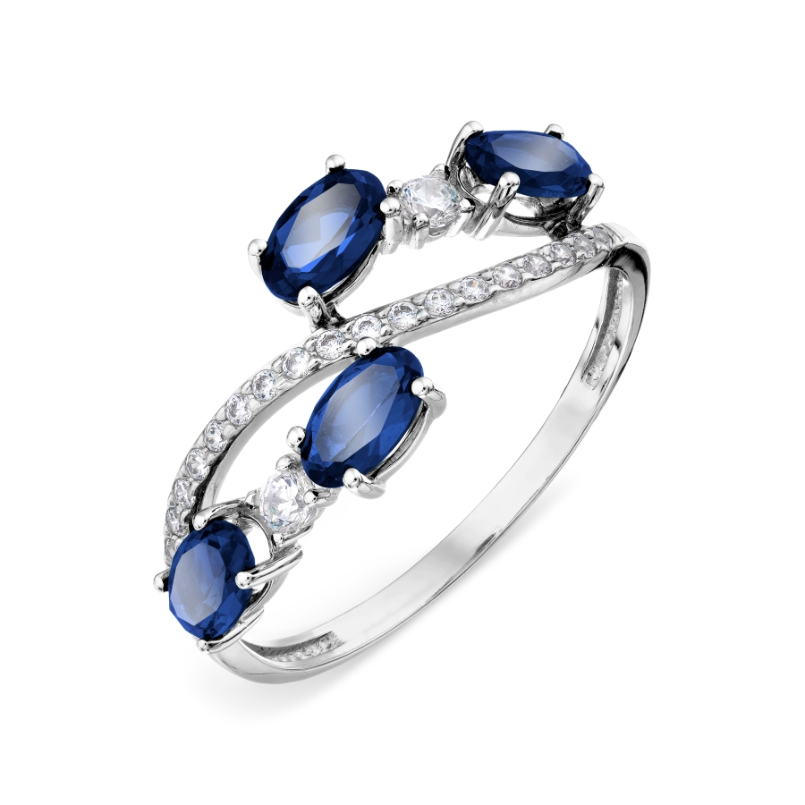 Кольцо с сапфирами и фианитами Линии Любви, Кольцо Т307018566
Кольцо с сапфирами и фианитами Линии Любви, Кольцо Т307018566