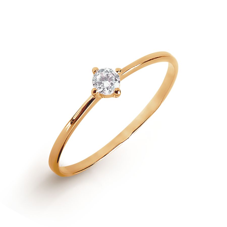 Кольцо с фианитом Линии Любви, Кольцо Т107017273
Кольцо с фианитом Линии Любви, Кольцо Т107017273