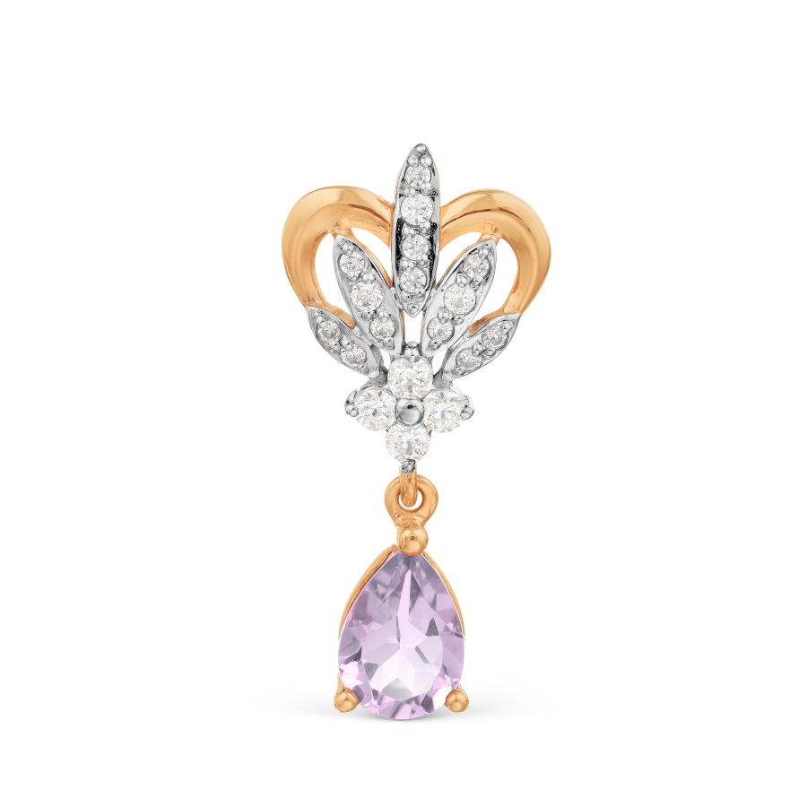 Подвеска с аметистом, Swarovski Zirconia и фианитами Линии Любви, Подвески и кулоны Т143035098
Подвеска с аметистом, Swarovski Zirconia и фианитами Линии Любви, Подвески и кулоны Т143035098