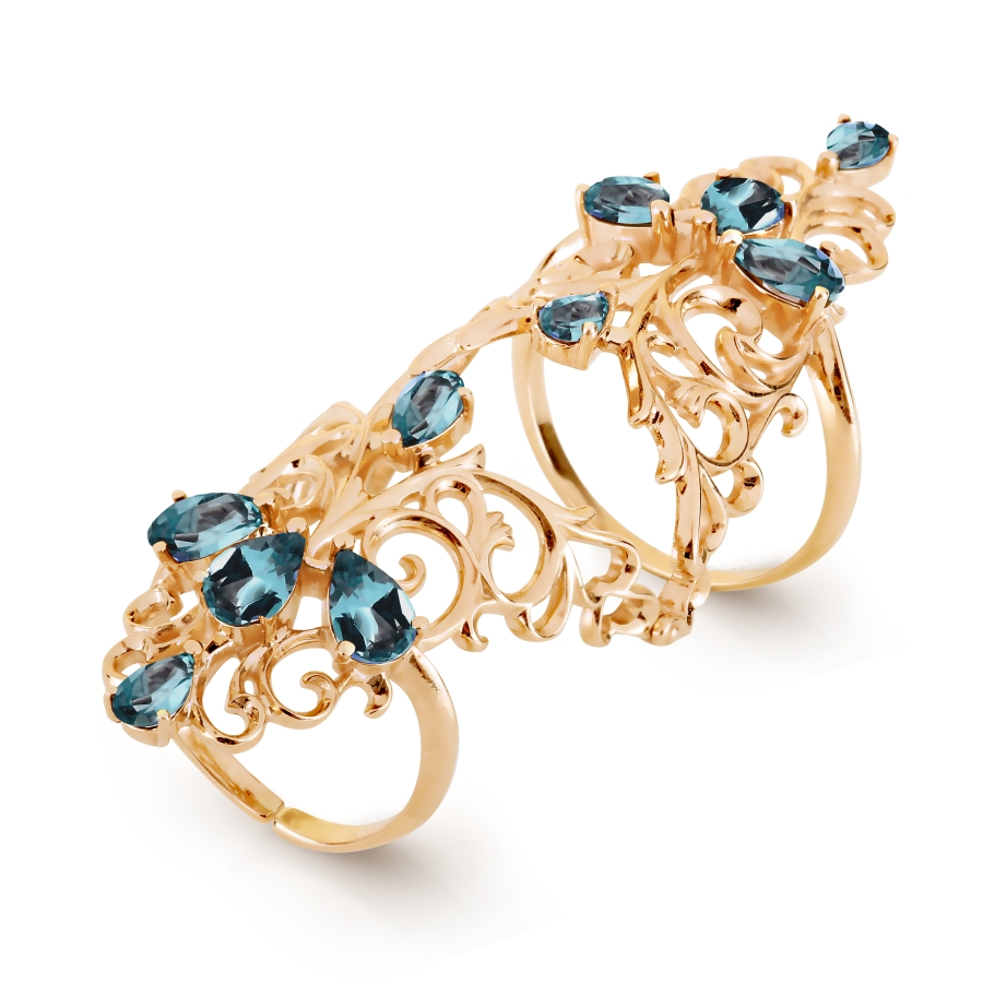 Кольцо с топазами Линии Любви, Кольцо Т101016339-01
Кольцо с топазами Линии Любви, Кольцо Т101016339-01