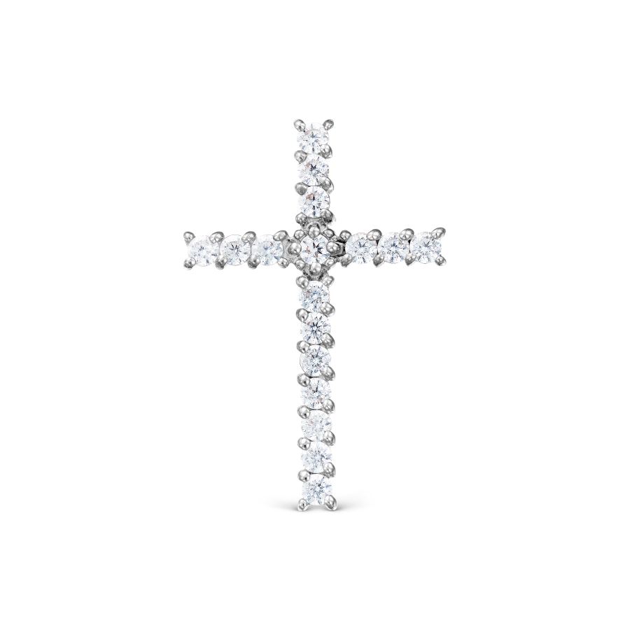 Крестик с фианитами Линии Любви, Крестики Т30206697
Крестик с фианитами Линии Любви, Крестики Т30206697