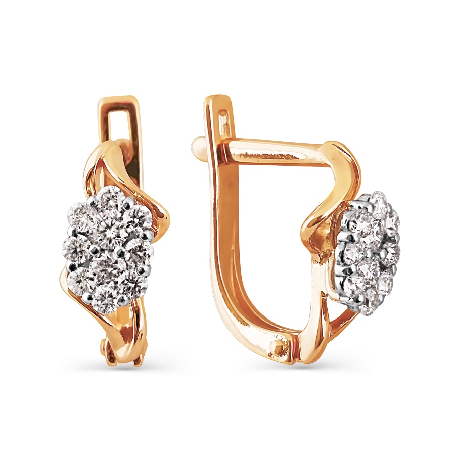 Серьги с бриллиантами Линии Любви, Серьги Т131024410
Серьги с бриллиантами Линии Любви, Серьги Т131024410