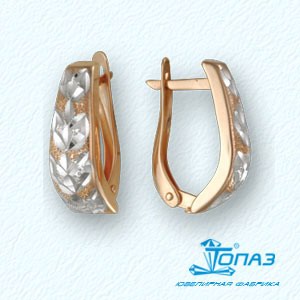 Серьги из красного золота Линии Любви
Серьги из красного золота Линии Любви
