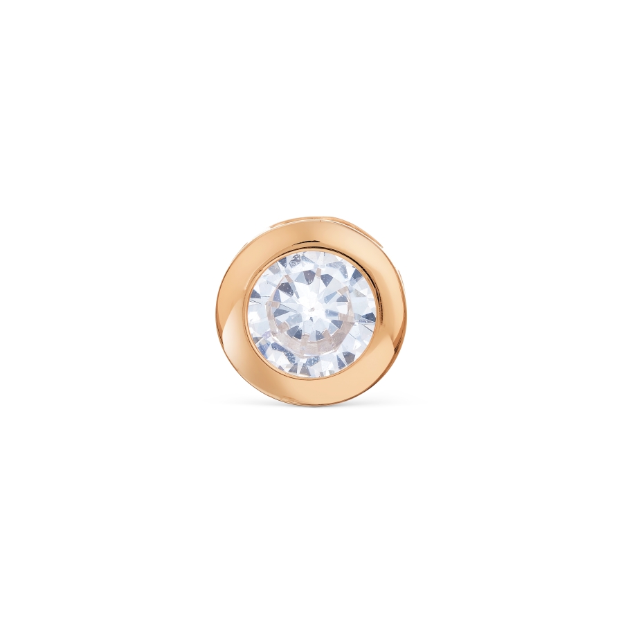 Подвеска с фианитом Линии Любви, Подвески и кулоны Т102035222 
Подвеска с фианитом Линии Любви, Подвески и кулоны Т102035222