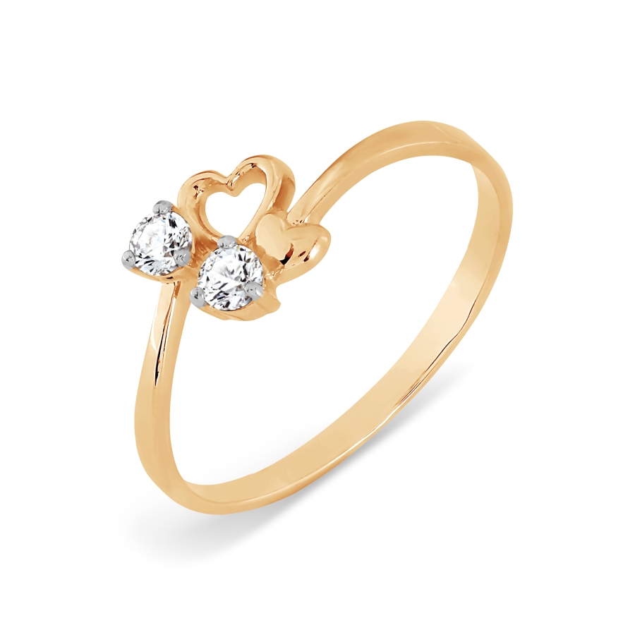 Кольцо с фианитами Линии Любви, Кольцо Т142012316
Кольцо с фианитами Линии Любви, Кольцо Т142012316