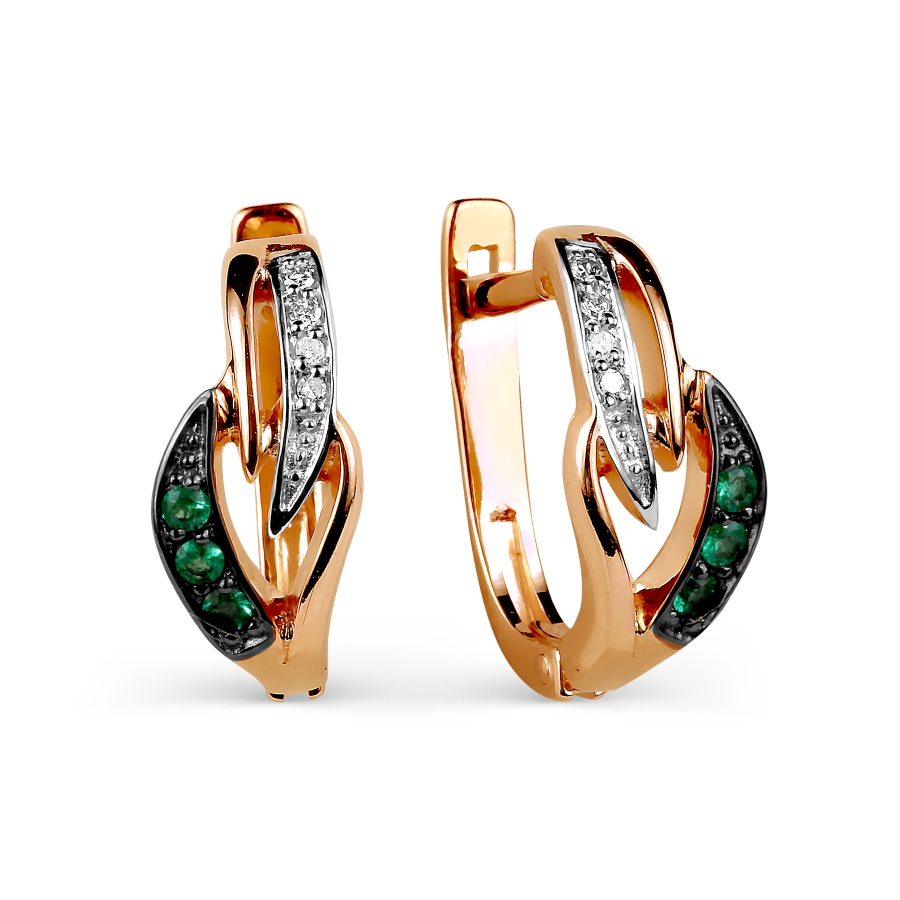 Серьги с изумрудами и бриллиантами Линии Любви, Серьги Т141025871
Серьги с изумрудами и бриллиантами Линии Любви, Серьги Т141025871