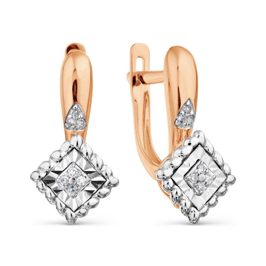 Серьги с бриллиантами Линии Любви, Серьги Т136628766 
Серьги с бриллиантами Линии Любви, Серьги Т136628766