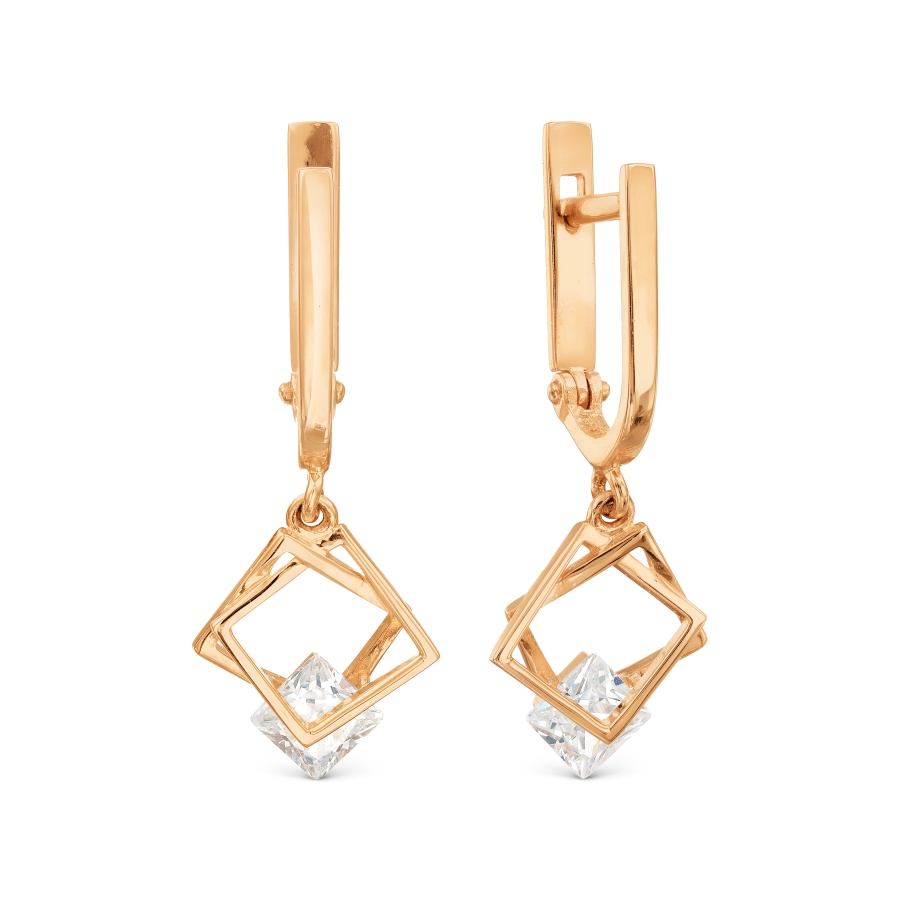 Серьги с фианитами Линии Любви, Серьги Т102029531
Серьги с фианитами Линии Любви, Серьги Т102029531