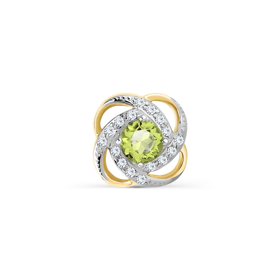 Подвеска с хризолитом и фианитами Линии Любви, Подвески и кулоны Т947034464
Подвеска с хризолитом и фианитами Линии Любви, Подвески и кулоны Т947034464