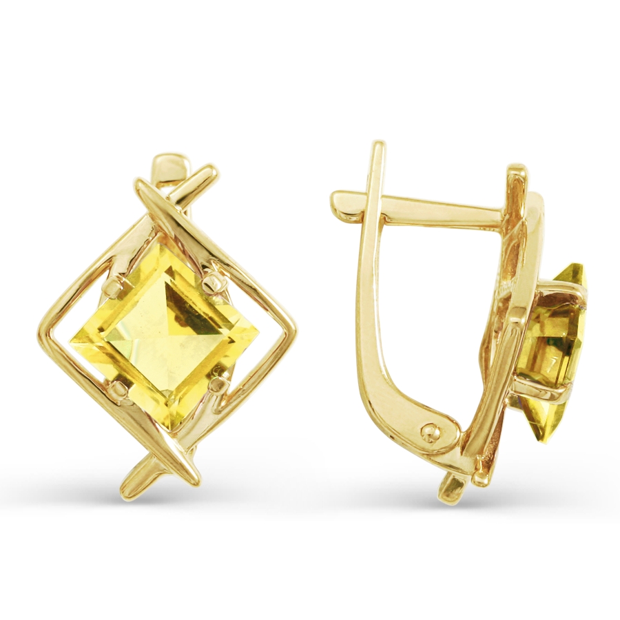 Серьги с цитринами Линии Любви, Серьги Т901022620-01
Серьги с цитринами Линии Любви, Серьги Т901022620-01