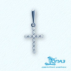 Крестик с фианитами Линии Любви, Крестики Т30206247
Крестик с фианитами Линии Любви, Крестики Т30206247