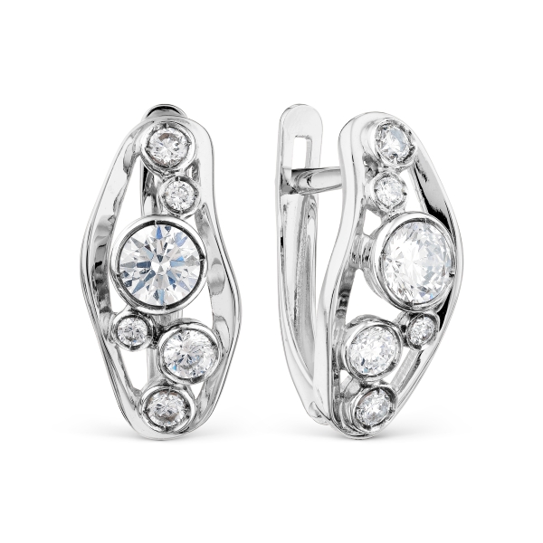 Серьги с фианитами Линии Любви
Серьги с фианитами Линии Любви