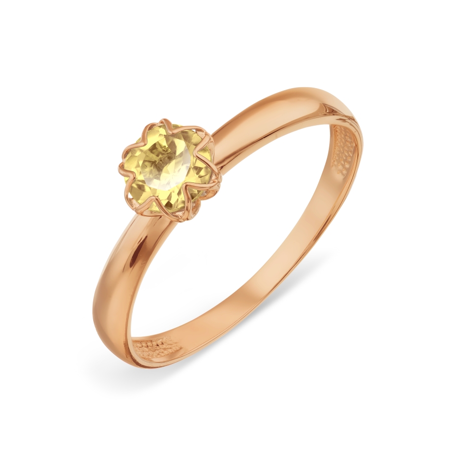 Кольцо с цитрином Линии Любви, Кольцо Т101018559
Кольцо с цитрином Линии Любви, Кольцо Т101018559