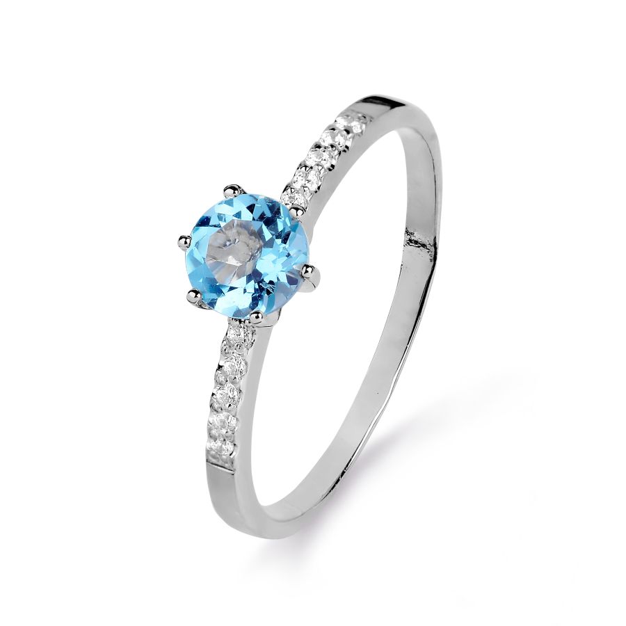 Кольцо с топазом и фианитами Линии Любви
Кольцо с топазом и фианитами Линии Любви