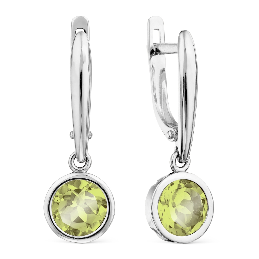 Серьги с хризолитами Линии Любви, Серьги Т301029293
Серьги с хризолитами Линии Любви, Серьги Т301029293