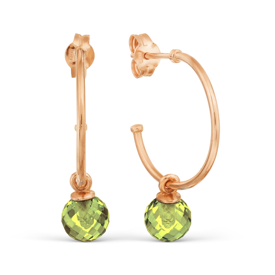 Серьги с хризолитами Линии Любви
Серьги с хризолитами Линии Любви