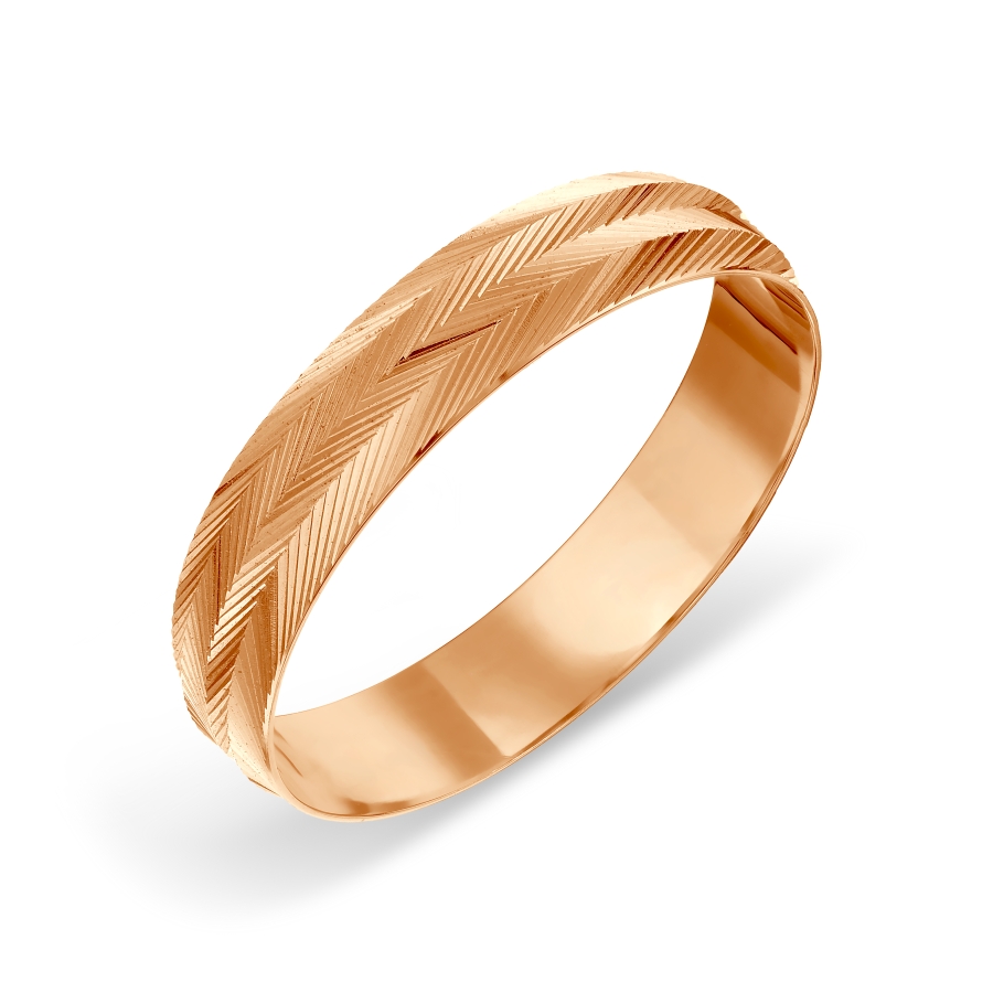 Кольцо обручальное из красного золота Линии Любви, Кольцо Т100619026
Кольцо обручальное из красного золота Линии Любви, Кольцо Т100619026