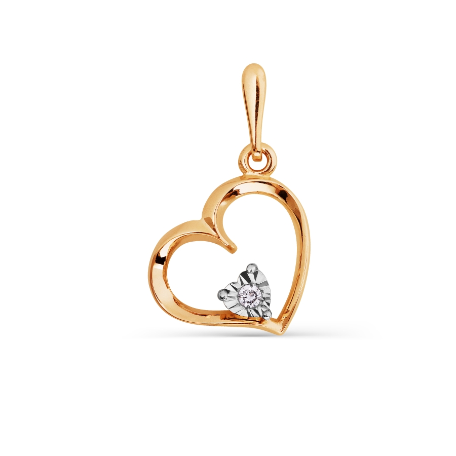 Подвеска с бриллиантом Линии Любви, Подвески и кулоны Т145633145
Подвеска с бриллиантом Линии Любви, Подвески и кулоны Т145633145