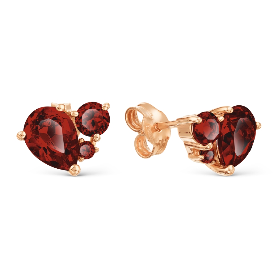 Серьги с гранатами Линии Любви
Серьги с гранатами Линии Любви