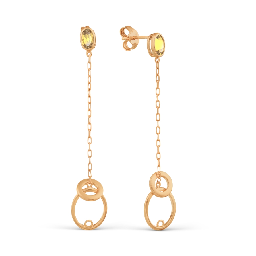 Серьги с цитринами Линии Любви, Серьги Т101029099
Серьги с цитринами Линии Любви, Серьги Т101029099