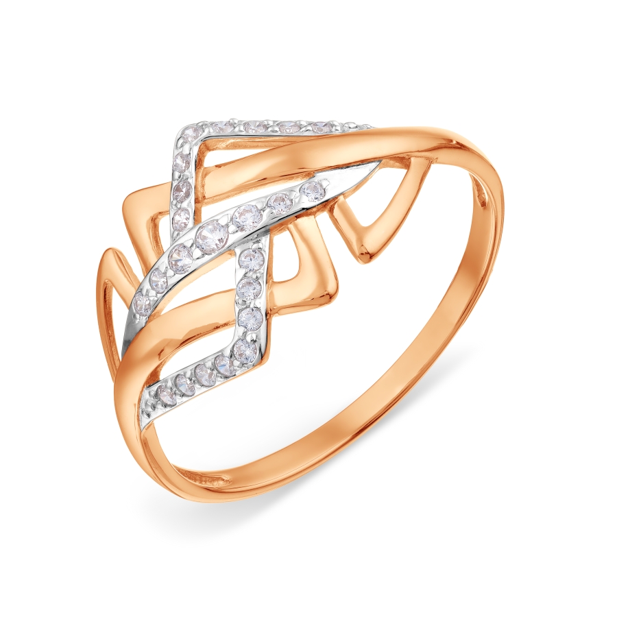 Кольцо с фианитами Линии Любви, Кольцо Т147018294 
Кольцо с фианитами Линии Любви, Кольцо Т147018294