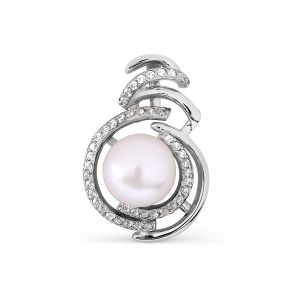 Подвеска с жемчугом и фианитами Линии Любви, Подвески и кулоны Т708031085
Подвеска с жемчугом и фианитами Линии Любви, Подвески и кулоны Т708031085