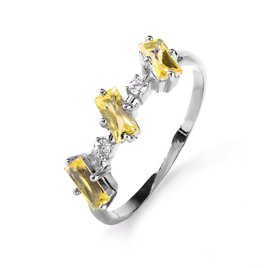 Кольцо с цитринами и фианитами Линии Любви, Кольцо Т303015828
Кольцо с цитринами и фианитами Линии Любви, Кольцо Т303015828