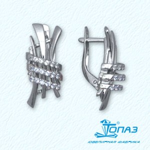Серьги с фианитами Линии Любви, Серьги Т33202925
Серьги с фианитами Линии Любви, Серьги Т33202925