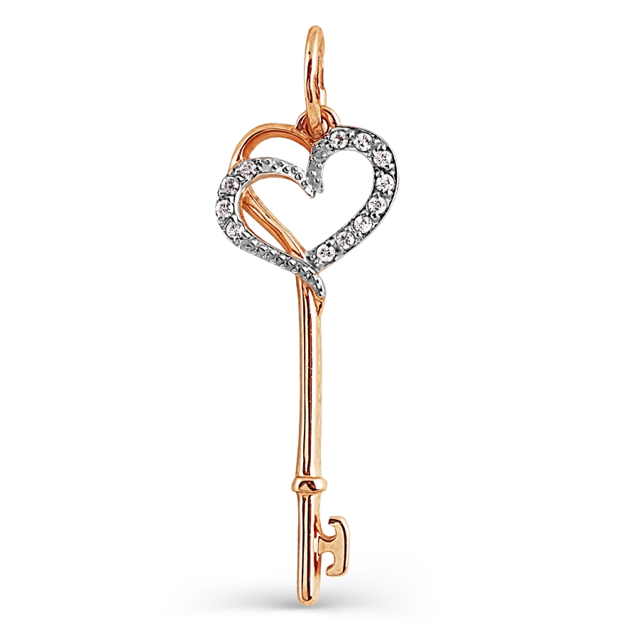 Подвеска с фианитами Линии Любви, Подвески и кулоны Т142033459
Подвеска с фианитами Линии Любви, Подвески и кулоны Т142033459