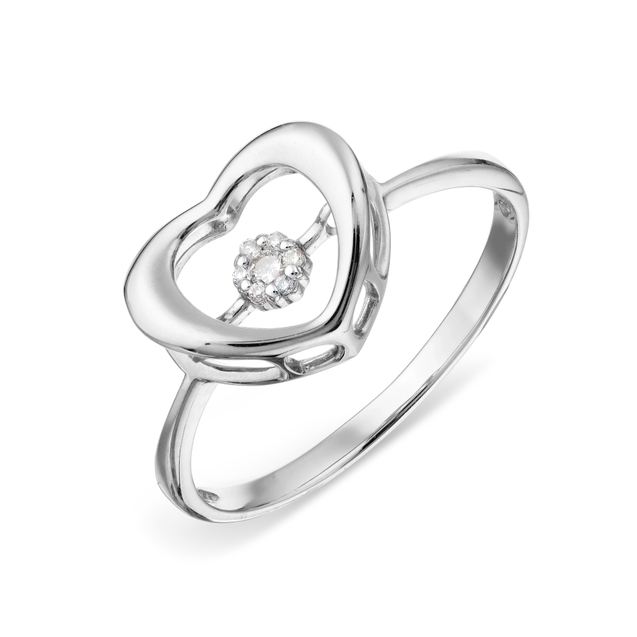 Кольцо с бриллиантами Линии Любви 
Кольцо с бриллиантами Линии Любви