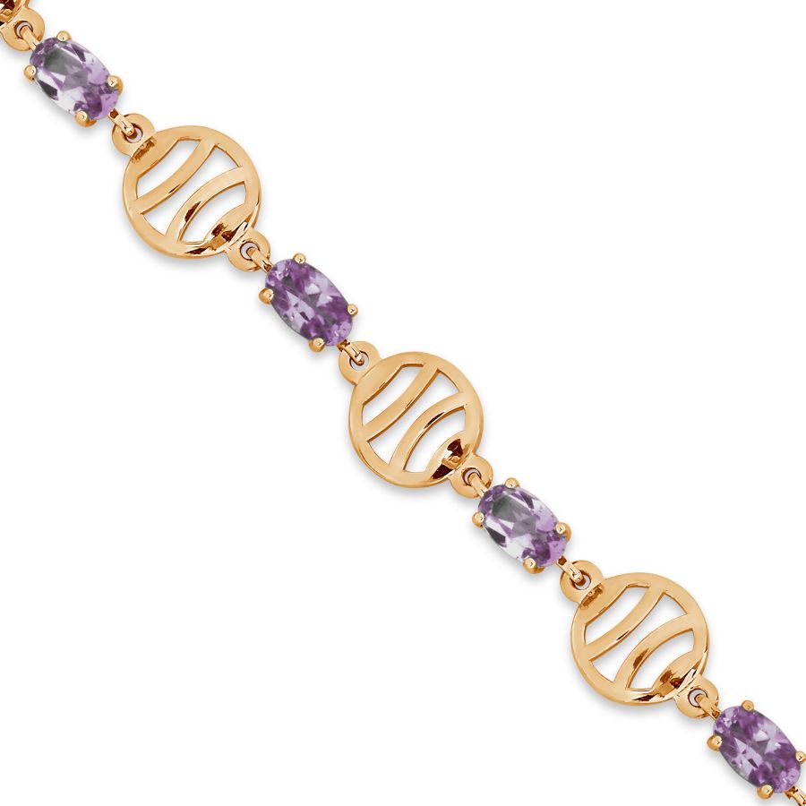 Браслет с аметистами Линии Любви 
Браслет с аметистами Линии Любви