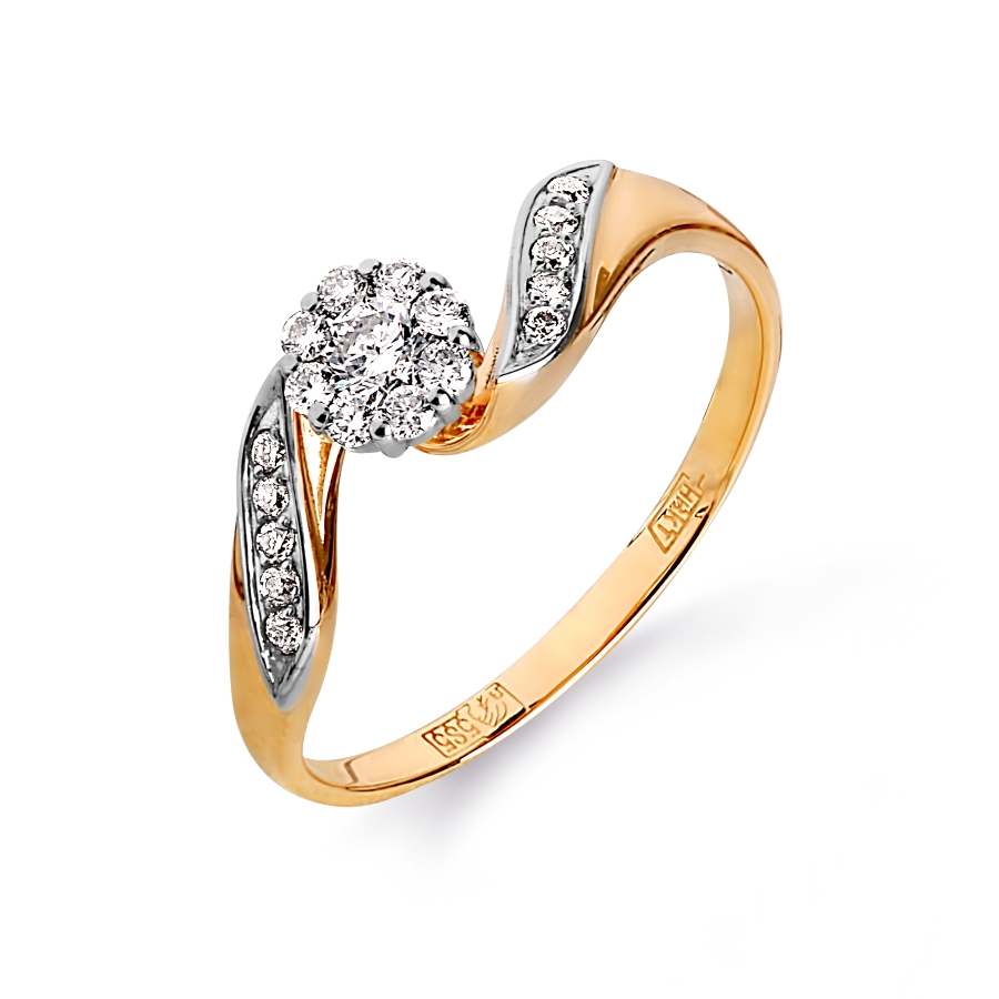 Кольцо с бриллиантами Линии Любви, Кольцо Т131015101
Кольцо с бриллиантами Линии Любви, Кольцо Т131015101