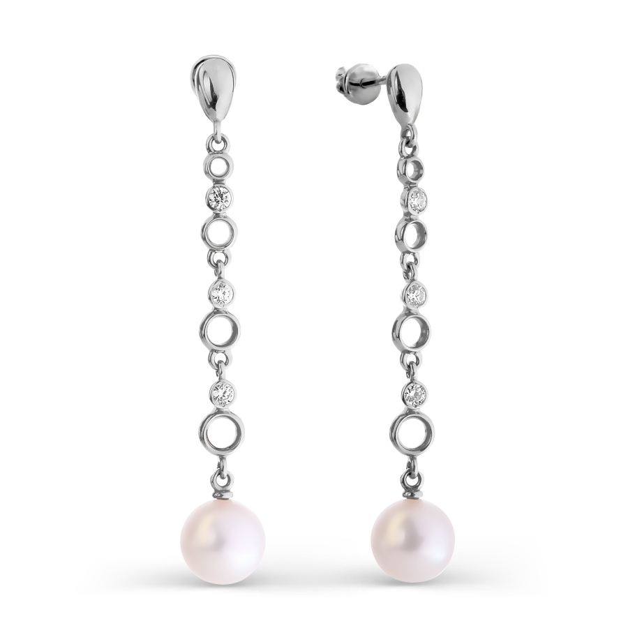 Серьги с жемчугом и фианитами Линии Любви, Серьги Т308026321-01
Серьги с жемчугом и фианитами Линии Любви, Серьги Т308026321-01